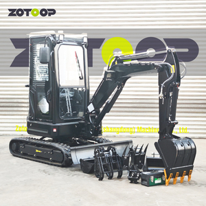 Miễn phí vận chuyển 3.5 tấn máy xúc EPA Kubota động cơ Digger nhà máy xúc nhỏ 1ton 2 tấn zotoop máy xúc nhỏ để bán - Product Image 4