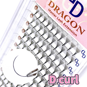 Extensions de cils pré-faites en volume russe 2D 3D 4D 5D 6D 0.07, pré-éventailées, faites à la main, 12 rangées C D, pour la vente en gros - Product Image 5