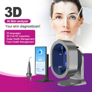 Analizador de Piel X5 Pro con IA, Analizador Facial de Ultra Alta Definición, Analizador de Cuero Cabelludo para Spa en Casa, Pruebas de Piel - Product Image 1