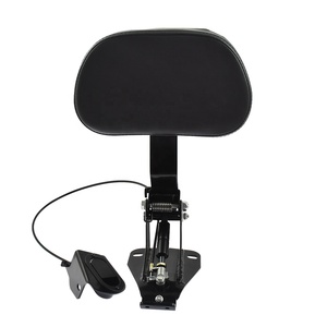 मोटरसाइकिल समायोज्य पूर्ण फॉरवर्ड बैकरेस्ट ब्लैक/क्रोम हार्ले के लिए हर्ले 2009-2023 राइडर बैकरेस्ट - Product Image 2