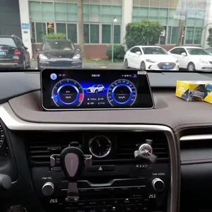 Autoradio Android stéréo 12.3 pouces, lecteur multimédia, navigation GPS, unité principale, pour voiture Lexus RX 200t RX200t Rx350L Rx350 Rx450h 2016 - 2018