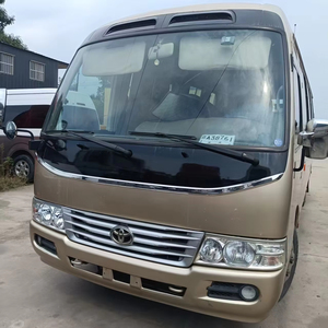 Economi Used T0y0ta Coaster Bus 6MT 20 Asientos LHD Minibus para desplazamientos en grupo Turístico y servicios de transporte de corta distancia. - Product Image 1