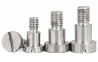 M2 M3 M4 M5 M6 M8 M10 DIN 923 Acier inoxydable 304 Vis à épaulement à tête cylindrique fendue