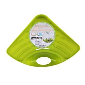Égouttoir triangulaire en plastique pour évier, style ventouse, filtre pour lavage <span class=keywords><strong>de</strong></span> légumes, bac <span class=keywords><strong>de</strong></span> stockage d'eau, évier à vaisselle - Product Image 5