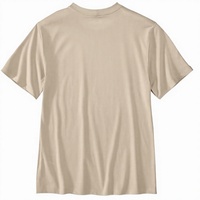 T-shirt graphique à manches courtes en coton tissé léger pour homme, coupe décontractée, motif Lait d'Avoine (UK Alpha L Regular)