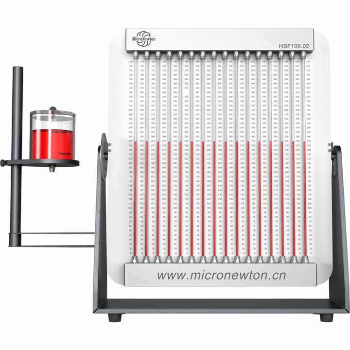 University-Approved 8-Tube Manometer Static/Dynamic Pressure Detection ...