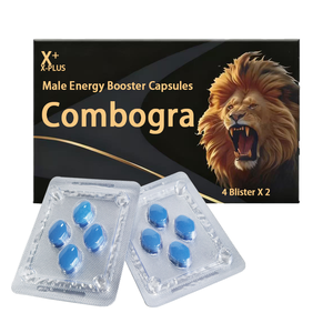 ハーブエネルギー中国のハーブ医学は、男性のための時間ブースター青いタブレットサプリメントピルを強化します - Product Image 1