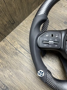 Volante de Fibra de Carbono Personalizado para Mercedes Benz GLK GLC <span class=keywords><strong>A180</strong></span> A260 C200 C260 E200 E260 E300 W204 W212 Específico para el Vehículo - Product Image 5