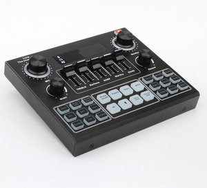 Carte son multifonctionnelle Live V9, volume intelligent réglable, mixeur audio M, carte son pour spectacle en direct, enregistrement sonore - Product Image 4