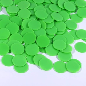 Coopay 1-1/5 Inch Nhựa Đen Bingo Chip 200 Mảnh Học Tập Quầy Đánh Dấu Toán Thực Hành Poker Trò Chơi Thẻ Cho Toán Học Đồ Chơi - Product Image 6