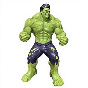 Escultura Grande <span class=keywords><strong>de</strong></span> Resina y Fibra <span class=keywords><strong>de</strong></span> Vidrio del Clásico Personaje <span class=keywords><strong>de</strong></span> Anime <span class=keywords><strong>Hulk</strong></span>, Superhéroe <span class=keywords><strong>de</strong></span> Marvel - Product Image 1