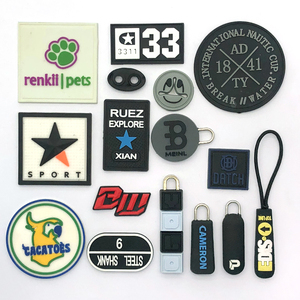 Thiết kế thời trang 3D lồi thương hiệu PVC nhãn cao su, tùy chỉnh may trên dập nổi tư nhân Silicone cao su vá cho quần áo - Product Image 3