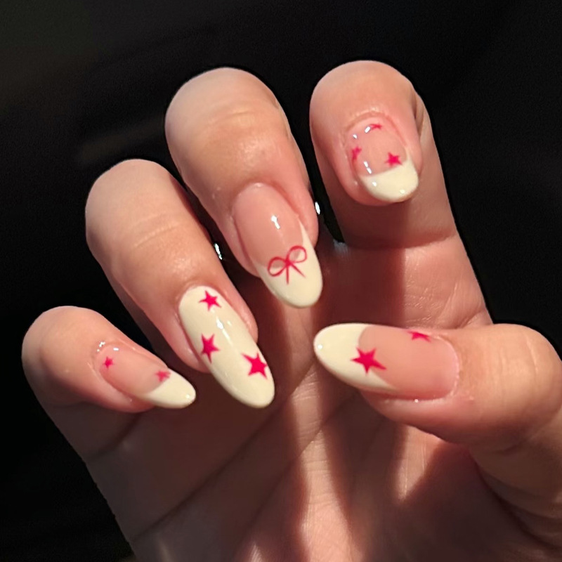 BS2161 Poitrine Jade Rouge Étoile