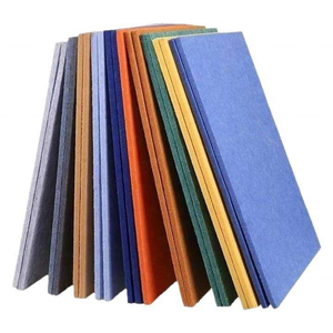 Panneau acoustique auto-adhésif en fibre de polyester de grande taille, sur mesure, économique, pour usage hôtelier, hautement performant - Product Image 2