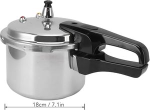 Olla a Presión Pequeña de Aleación de Aluminio con Fondo Magnético, Tamaños 3L, 4L, 5L, 7L, 9L, 11L, 13L, 17L para Cocina de Gas e Inducción - Product Image 2