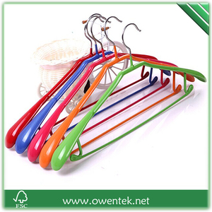 <span class=keywords><strong>Cintre</strong></span> en métal épais <span class=keywords><strong>pratique</strong></span> pas cher en gros <span class=keywords><strong>cintre</strong></span> en fil enduit de PVC - Product Image 5