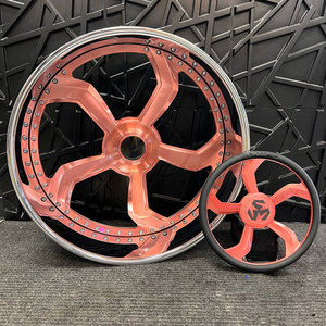 Jantes forgées SJ 3 pièces 5x112 5x120mm à déport profond pour voitures particulières GT63 750 850 X5 X6 X7 A8 GT GTC CT6 - Product Image 1