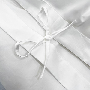 Cổ Điển Percale Tấm Thiết Lập Tinh Khiết Bông 300TC Khách Sạn Bộ Sưu Tập Sateen Tấm Thiết Lập Với Gối - Product Image 6