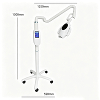 Appareil de blanchiment dentaire à lumière froide, spectromètre vertical tricolore, blanchiment par lumière froide 40W, certifié CE