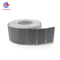 Impinj Monza, chip de la etiqueta Epc Gen2, etiqueta de metal imprimible Uhf Rfid, etiqueta flexible en metal, etiqueta/pegatina/etiqueta