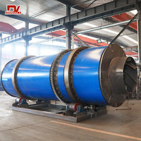 Planta de Secado de Ceniza Volante, Secador Industrial de Tambor Rotatorio para Ceniza de Carbón y Ceniza de Fondo