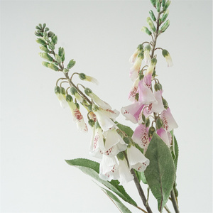 Flores Artificiales de Seda al por Mayor, Resistentes al Agua, Decorativas para el Hogar, Tipo <span class=keywords><strong>Foxglove</strong></span> Blanco, para Bodas, Regreso a Clases y Año Nuevo Chino - Product Image 6