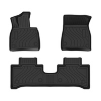 Tapis de sol en TPE sur mesure pour Porsche Cayenne, imperméables et antidérapants