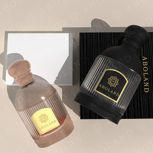 Botella de Perfume de Vidrio de 100 ml, Recuerdos de Boda, Botella de Perfume con Caja, Botella de Perfume Recargable - Product Image 6