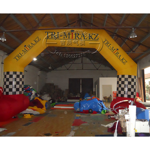 Tri-Mira.Kz <b>Inflatable</b> Arch <b>Large</b> Outdoor Commercial PVC Customizable - Product Image 1