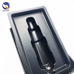 Envase de Cartón con Blíster para Botella de 5 ml, Color Negro de Lujo con Detalles en Dorado, Directo de Fábrica - Product Image 3