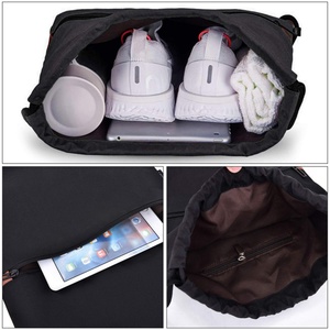 Hot Sale Promotional Gift Nylon Draw String Bag Soccer Ball Packing <b>Backpack</b> Bag Outdoor Sports Gym Basketball <b>Drawstring</b> Bag - Product Image 3