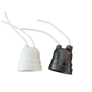 Portalasparas Bóng Đèn E26 E27 Ổ Cắm Đèn Bằng Nhựa ABS 125V 127V Kèm Dây Đui Đèn - Product Image 1