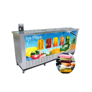 Machine à emballer les sucettes glacées popsicle 10 moules bâton de glace grande production machine de remplissage et de scellement fabricant de popsicle