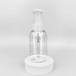 Offre Spéciale – Bouteille en plastique PET ronde vide de 250 ml pour lotion, shampoing, gel douche, savon liquide et <span class=keywords><strong>mousse</strong></span> nettoyante - Product Image 6