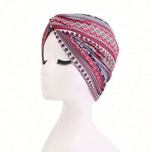 Nouveau Bandeau Turban Torsadé Bohème à Motif Floral pour Femme – Idéal pour le Cyclisme, les Fêtes et la Plage – Confortable et Tendance - Product Image 4