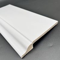Moulure de sol en polystyrène PS, profilé décoratif pour bordure murale, pour projets de décoration intérieure résidentielle et commerciale