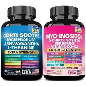 Qulangxing OEM TK Cápsulas de Arginina e Neurofosfolípidos Transfronteiriças e Conjunto de Cápsulas de <span class=keywords><strong>Withania</strong></span> Somnifera com Magnésio e <span class=keywords><strong>Ashwagandha</strong></span> - Product Image 1