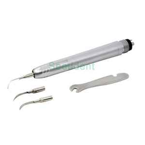 Détartreur d'air dentaire <span class=keywords><strong>2</strong></span>/4 trous avec 3 embouts compatibles avec EMS / Woodpecker - Product Image 1