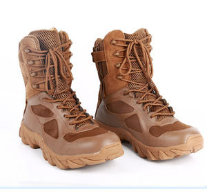 Botas Tácticas Acolchadas de Invierno TSB11, Tallas 39 a 47, con Sistemas de Cordones Rápidos, Cordón Redondo, Verde Caqui, Marrón, Negro, Camuflaje - Product Image 4