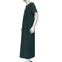 Ropa musulmana tradicional transpirable de poliéster de alta calidad de Thobe modesto de estilo marroquí elegante para hombre para novedad de verano