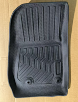 Tapis de coffre de voiture personnalisés en gros, 3D, 5D, double couche, pressés à chaud, tapis de sol pour Jeep Wrangler Unlimited 2014-2017