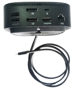 Station d'accueil pour ordinateur, originale pour HP USB-C <span class=keywords><strong>Dock</strong></span> <span class=keywords><strong>G5</strong></span> 120W, adaptateur de concentrateur USB, double écran 4K, concentrateur de charge - Product Image 5