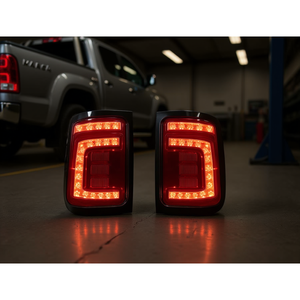 Luces Traseras LED SKULLS para Volkswagen Amarok 2012-2022, Lentes Ahumadas, 12V, Nuevo Kit de Actualización, Ajuste Directo, Alto Rendimiento - Product Image 1