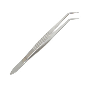 Pince dentaire 16 cm en forme de coude, pince à boules de coton, outil d'examen buccal - Product Image 4