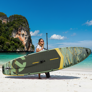 China Manufacture Inflatable Sup Paddle Board Double Layer Ultra Stable Standup for All Skill Levels CT18/9 Construction - Product Image 1