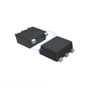 Compre Componentes Electrónicos en Línea, Gestión de Energía (PMIC) 5 SMD, Pines Planos S-L2980A34PN-TF-G, Servicio Original Integral - Product Image 1