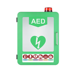 ตู้เก็บเครื่องกระตุกหัวใจไฟฟ้าชนิดอัตโนมัติ (AED) แบบติดผนัง พร้อมไฟสัญญาณเตือนภัย  วัสดุโลหะ  ขายดี - Product Image 3