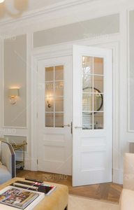 Prix d'usine <span class=keywords><strong>Salon</strong></span> Intérieur Et Extérieur <span class=keywords><strong>Double</strong></span> Portes Françaises En Bois Pour Les Maisons - Product Image 2