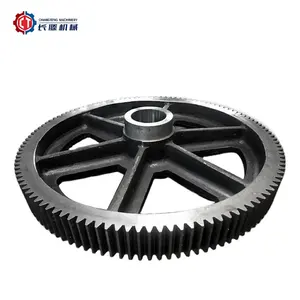 Factory Custom New Manufacturing New Process Sugar Factory Dryer Large Machinery Ball Mill Large Diameter Gear