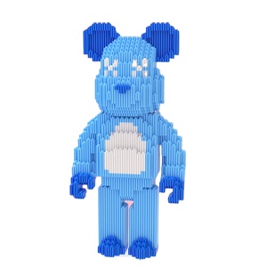 Venta al por mayor creatividad DIY dibujos animados oso violento bloques de construcción ensamblar y construir juguete para <span class=keywords><strong>regalo</strong></span> <span class=keywords><strong>Niño</strong></span> - Product Image 4